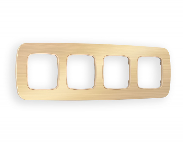 Рамка OMEGA Radian (Шампань Металл шлифованный) 4-ая OF580304