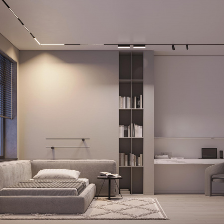 Трек встраиваемый MAG-ORIENT-TRACK-2653-STR-D-2000 (WH) (Arlight, IP20 Металл, 3 года)