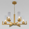 Подвесная люстра 60133/6 латунь Eurosvet Arganie