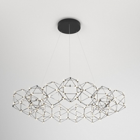 Подвесной светильник 90169/15 черный жемчуг Eurosvet Uma