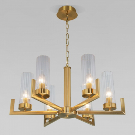 Подвесная люстра 60133/6 латунь Eurosvet Arganie