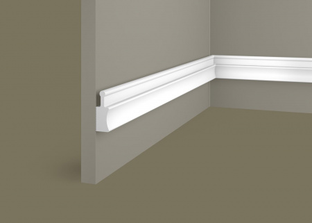 Заглушка ZL008, 50х18, 2785мм, левая, для рейки RX008, Экополимер/21 Заглушка ZL008, 50х18, 2785мм, левая, для рейки RX008, Экополимер/21