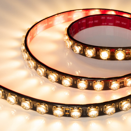 Arlight Лента герметичная FLT-PS-A42-BLACK-23mm 24V Warm2700 (21 W/m, IP67, 15deg, 5m) (-)