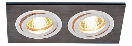 Точечный светильник 1051/2 BK черный Elektrostandard Mesku a035242