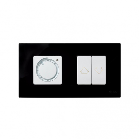 Simon 27 Play Черная Рамка-декор 2-ая