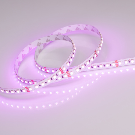 Arlight Светодиодная лента RT 2-5000 24V RGB 10mm (4040, 120 LED/m, LUX) (13.2 Вт/м, IP20)