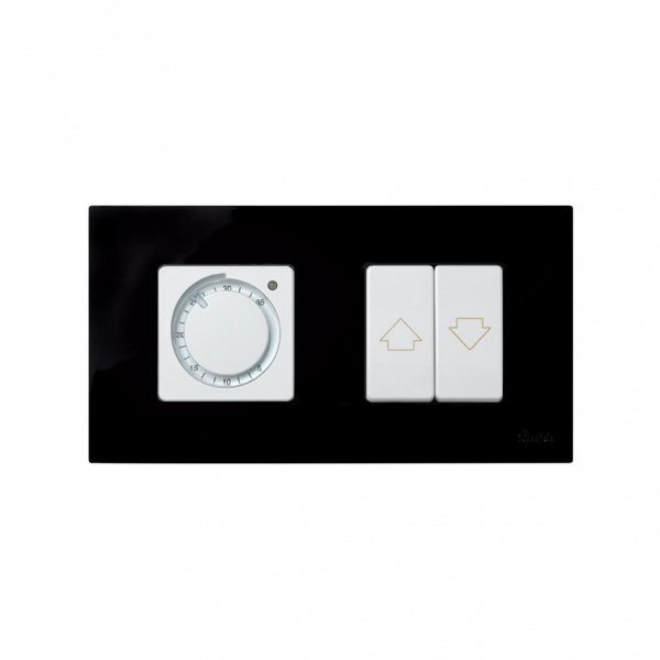 Simon 27 Play Черная Рамка-декор 2-ая