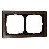 Systeme Electric ArtGallery Pure Органическое стекло Мокко Рамка 2-ая