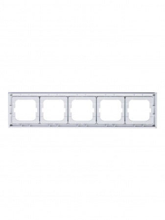 ABB BJE Axcent Белый Рамка 5-ая