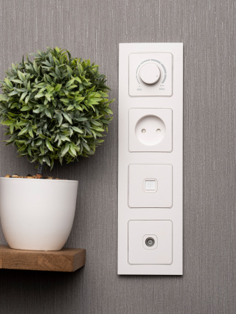 EKF PROxima Стокгольм Белый Рамка 4-ая