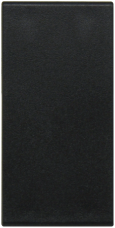 Donel Заглушка 1 мод., черн. матовая (22.5х45мм), DF10ANM