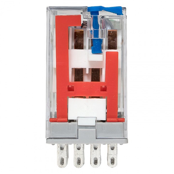 EKF Averes Реле промежуточное с кнопкой и мех. Индикацией RPAt 22/4 5A 220В