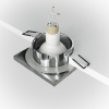 Встраиваемый светильник Downlight DL083-01-GU10-SQ-S Maytoni Stark