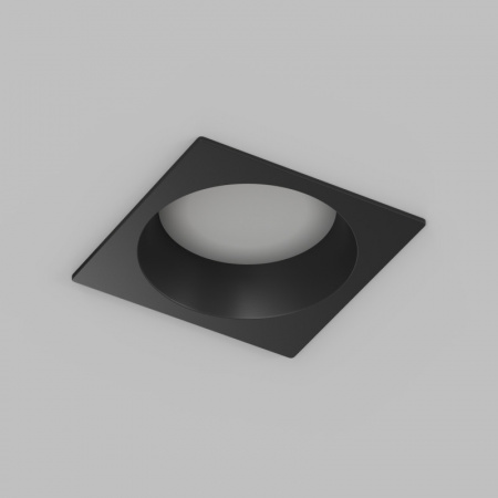 Встраиваемый влагозащищенный светильник DEEP, IP65, 15 Вт, GU5.3, LED, черный, пластик