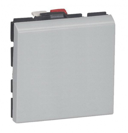 Legrand Mosaic Алюминий Кнопка 6A (2М.)