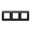 Legrand Mosaiс Рамка - Программа Mosaic - 3X2 модуля - матовая черная