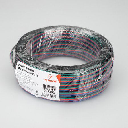 Arlight Шлейф питания ARL-18AWG-4Wire-CU