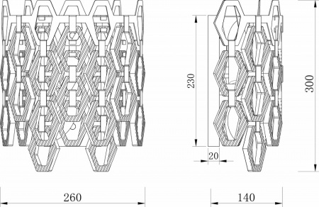 Настенный светильник (бра) Neoclassic MOD490WL-02G Maytoni Tissage