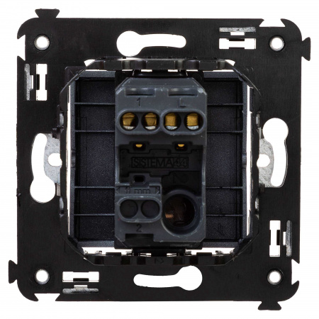 DKC Avanti Закаленная сталь Выключатель одноклавишный