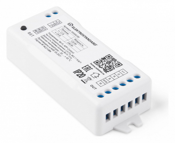 Умный контроллер для светодиодных лент RGBWW 12-24 В 95000/00 Elektrostandard Аксессуары для светодиодных лент 12/24V Умный дом a055252