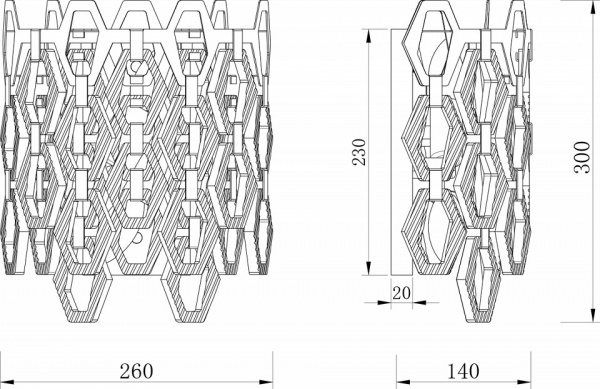 Настенный светильник (бра) Neoclassic MOD490WL-02G Maytoni Tissage