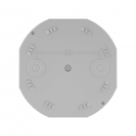 DKC Коробка ответвит. с 4 кабельными вводами д.20мм, IP44, д.80х40мм (розница)