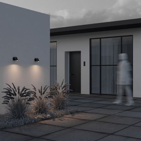 Настенный светильник (бра) Outdoor O025WL-01B Maytoni Scope