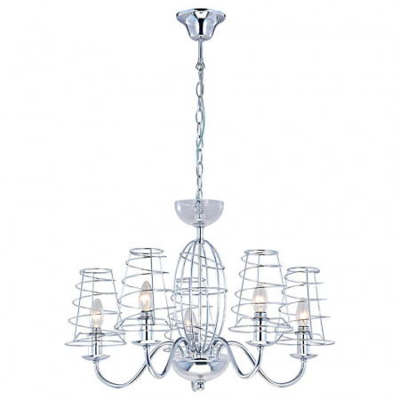 Подвесная люстра Arte Lamp Cage A4320LM-5CC