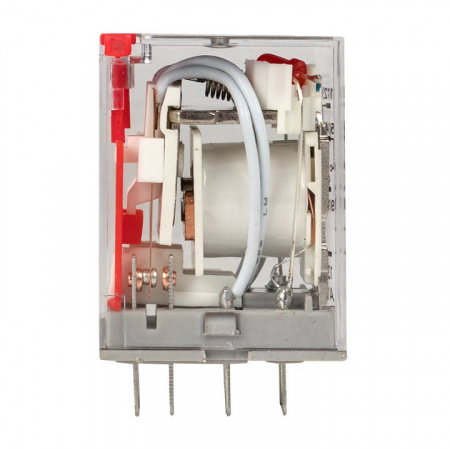 EKF Averes Реле промежуточное с кнопкой и механической индикацией RPAt 22/4 5A 230В AC