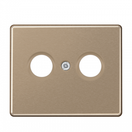 JUNG SL 500 Бронза Накладка TV-FM розетки