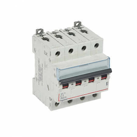 Legrand DX3-E Автоматический выключатель 4P 1А (С) 6000/6kA