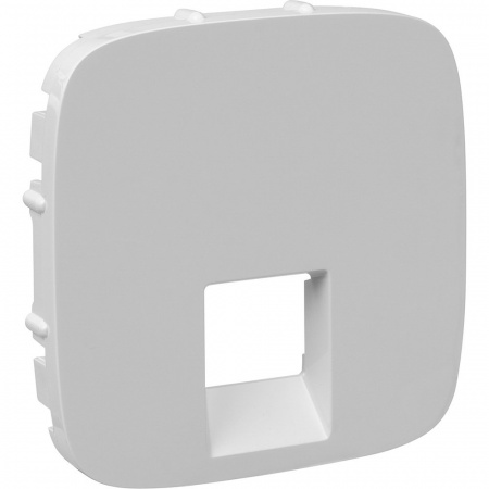 Legrand Valena ALLURE Бел Накладка розетки ТЛФ/комп 1-ой