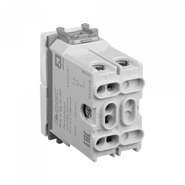 DKC Avanti Белое облако Механизм управления рольставней 1 модуль