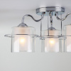 Потолочная люстра с плафонами 30160/3 хром Eurosvet Darcy