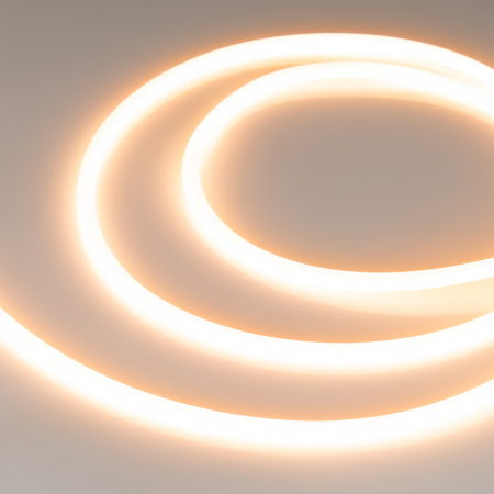 Arlight Лента герметичная LUNA-X960-D8mm 24V Warm2400 (8 W/m, IP65, 360deg, 5m) (-)
