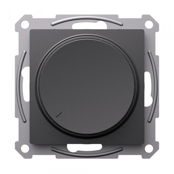 Systeme Electric AtlasDesign Базальт Светорегулятор (диммер) повор-нажим, LED, RC, 400Вт, механизм Systeme Electric AtlasDesign Базальт Светорегулятор (диммер) повор-нажим, LED, RC, 400Вт, механизм