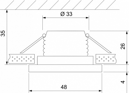 Встраиваемый точечный светильник 15271/LED Elektrostandard 15271/LED a056026