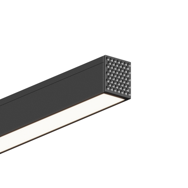 Трековый линейный светильник ElDeko HSBL_0080, 24Вт, 600мм-4000К, чёрный