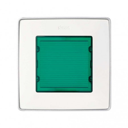 Simon 82 Накладка светового сигнализатора зелёная