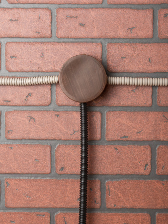 EKF PROxima Коробка распаячная КМР-040-039 с крышкой (85х40) 4 мембранных ввода тёмное дерево IP54