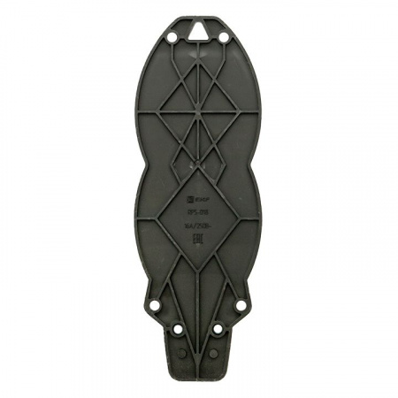 EKF Basic Роз. (колодка) двухмест. с защит. крышками каучуковая 230В 2P+PE 16A IP44