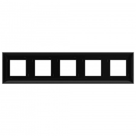 DKC Avanti Черный квадрат Рамка 10 модулей