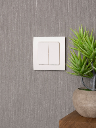 EKF PROxima Стокгольм Белый Выключатель 2-кл, 10А