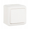 Legrand Quteo Белый Кнопка 1-клавишная IP44 6А
