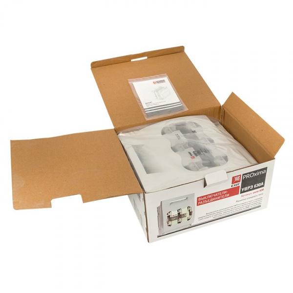 EKF PROxima Выключатель-разъединитель УВРЭ 630А откидного типа под предохранители ППН (габ.3)