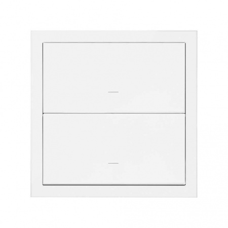 Simon 100 Белый матовый  Кит 1 пост, фронт. 1 рамка + 2 клавиши выключателей