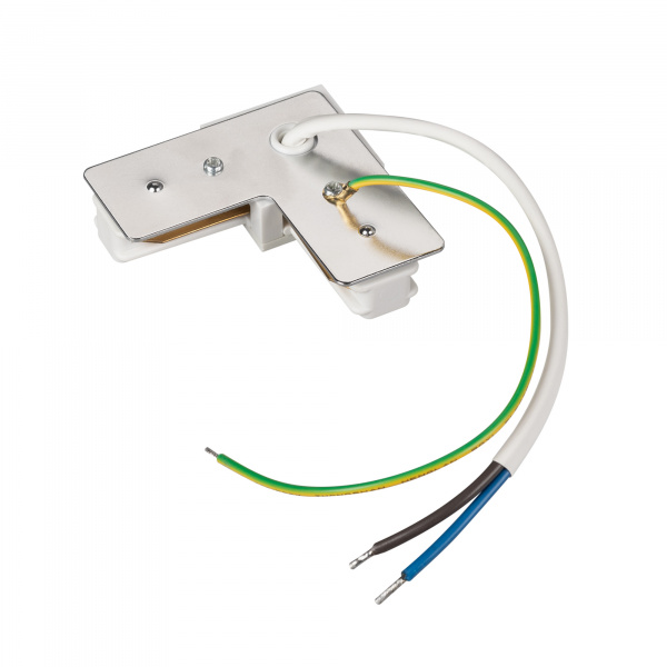 Arlight Коннектор угловой с питанием LGD-2TR-CON-L-POWER-WH (C) (IP20 Пластик, 3 года)