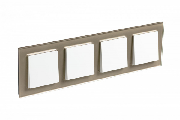 SE AtlasDesign Nature Стекло шампань Рамка 4-ая