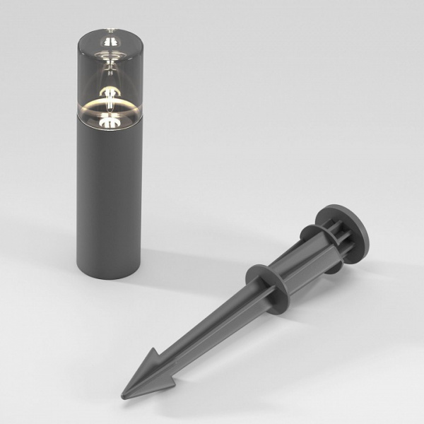 Светильник садово-парковый светодиодный Hidden серый 35166/S серый Elektrostandard Hidden a066035 Светильник садово-парковый светодиодный Hidden серый 35166/S серый Elektrostandard Hidden a066035