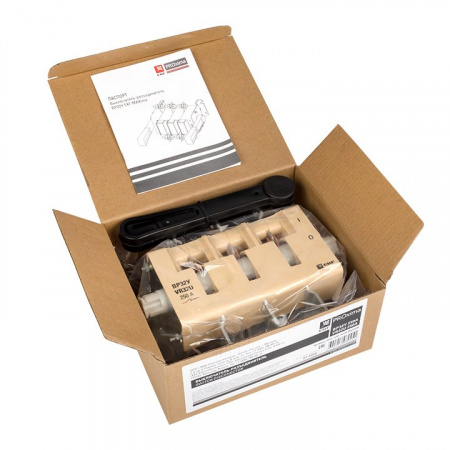 EKF PROxima Выключатель-разъединитель ВР32У-35А31220 250А 1 направ. с д/г камерами несъемная левая/правая рукоятка MAXima